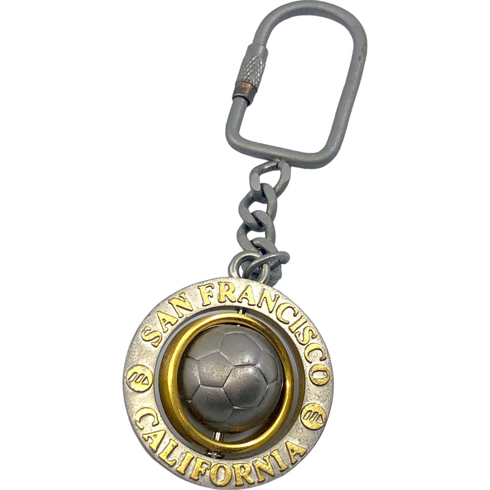 Other San Francisco California Swivel Silver/Gold Soccer Keychain Size ONE SIZE - 1 Thumbnail