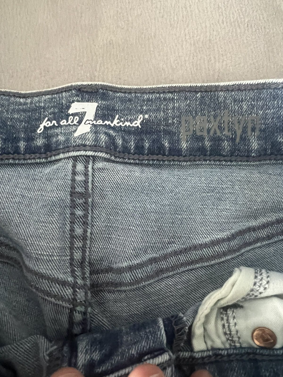7 For All Mankind 7 for all man’s kind jeans Size US 32 / EU 48 - 3 Thumbnail
