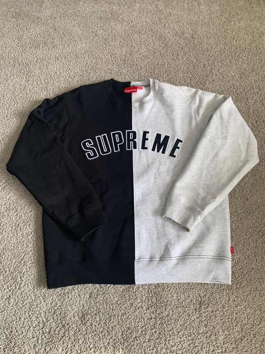 Supreme Supreme 'Split' Crewneck Sweatshirt Size Large | Grailed
