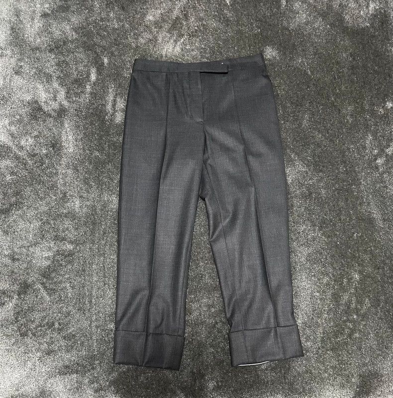 Thom Browne Thom Browne Dark grey classic trousers Size 40S - 1 Thumbnail