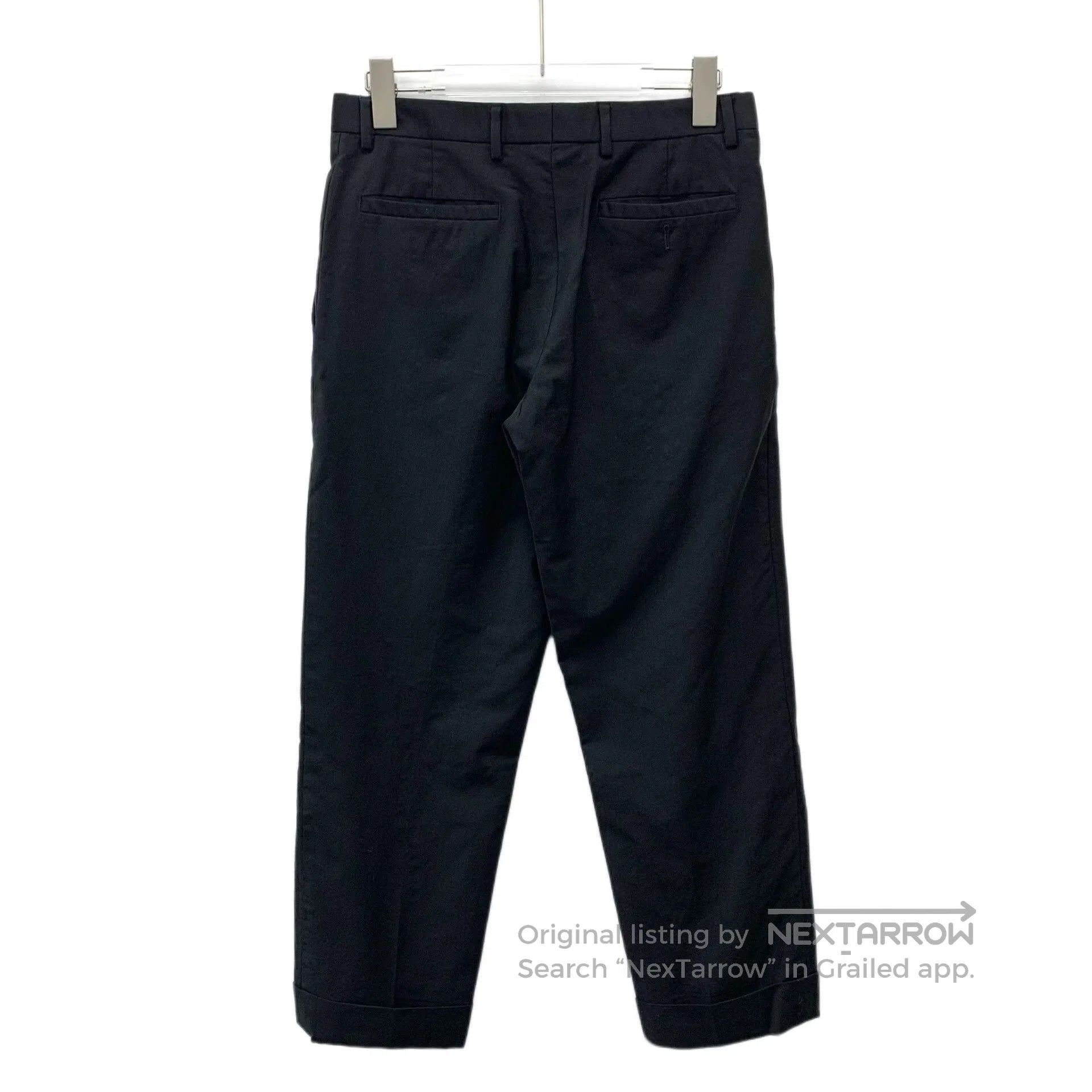 Dior Dior Black Wool Casual Trousers. Size 41" - 2 Thumbnail