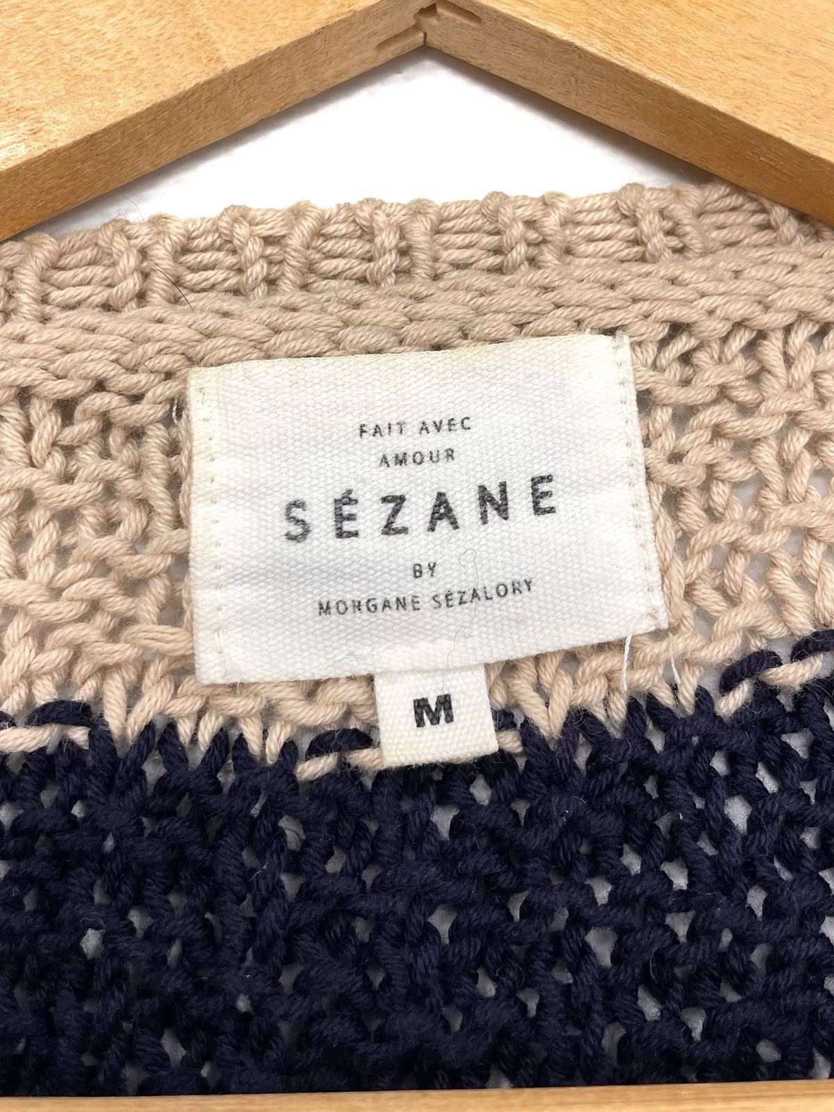 Sezane Sézane Marinière Striped Cotton Knit Sweater – Size M Size M / US 6-8 / IT 42-44 - 10 Thumbnail