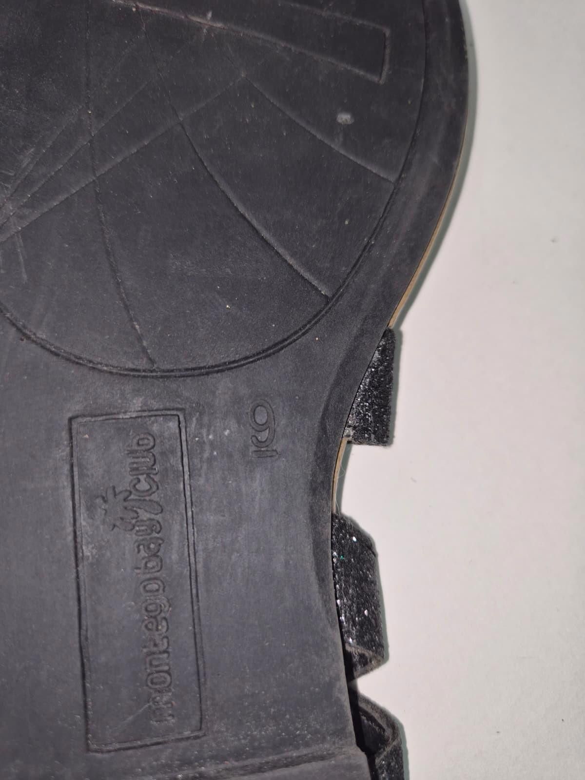 Other Strappy Flat Black Sparkly Women Sz 9 Montego Bay Club Size US 9 / IT 39 - 9 Thumbnail