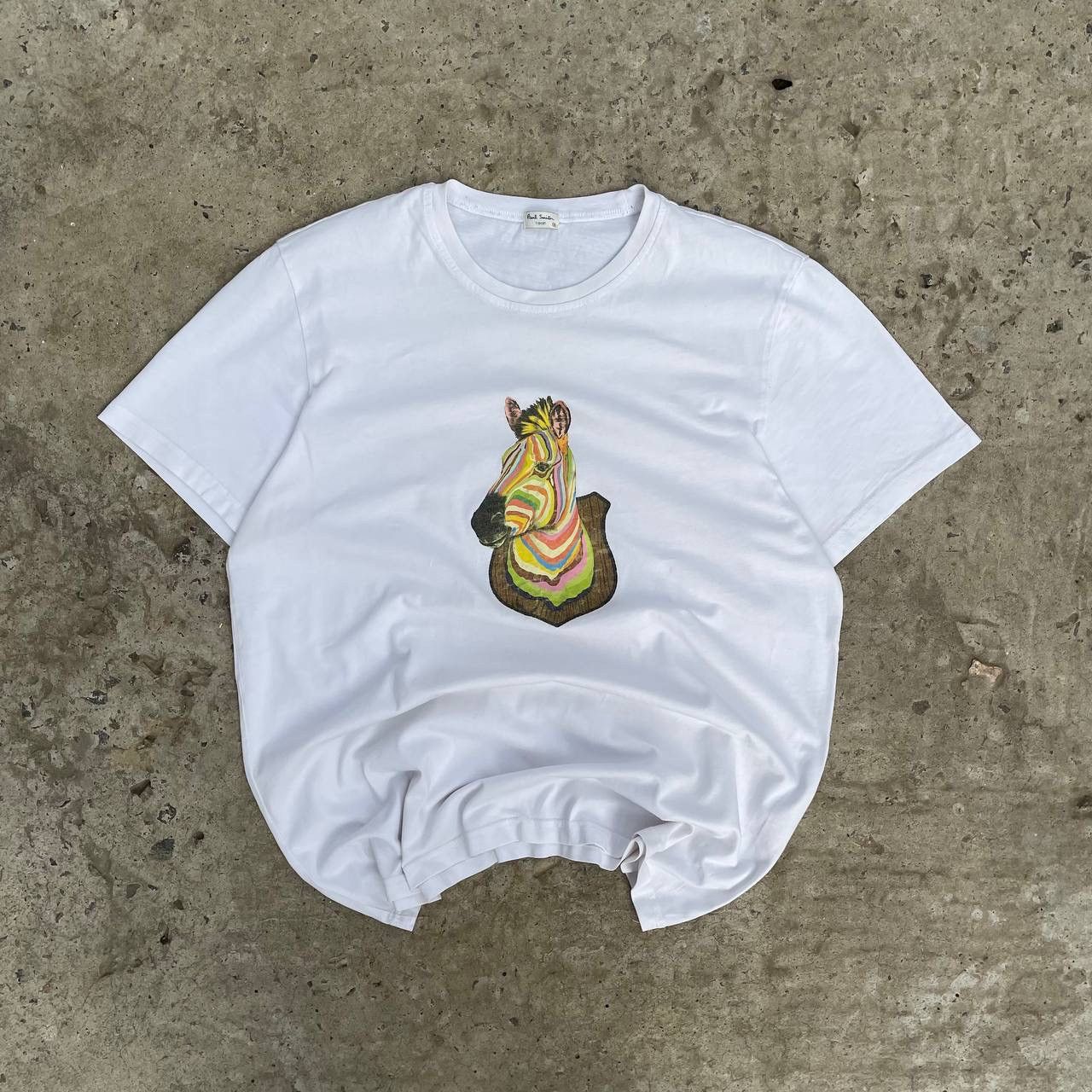 Paul Smith Vintage Japanese Style Paul Smith T-shirts Zebra Big Logo Size US M / EU 48-50 / 2 - 1 Thumbnail