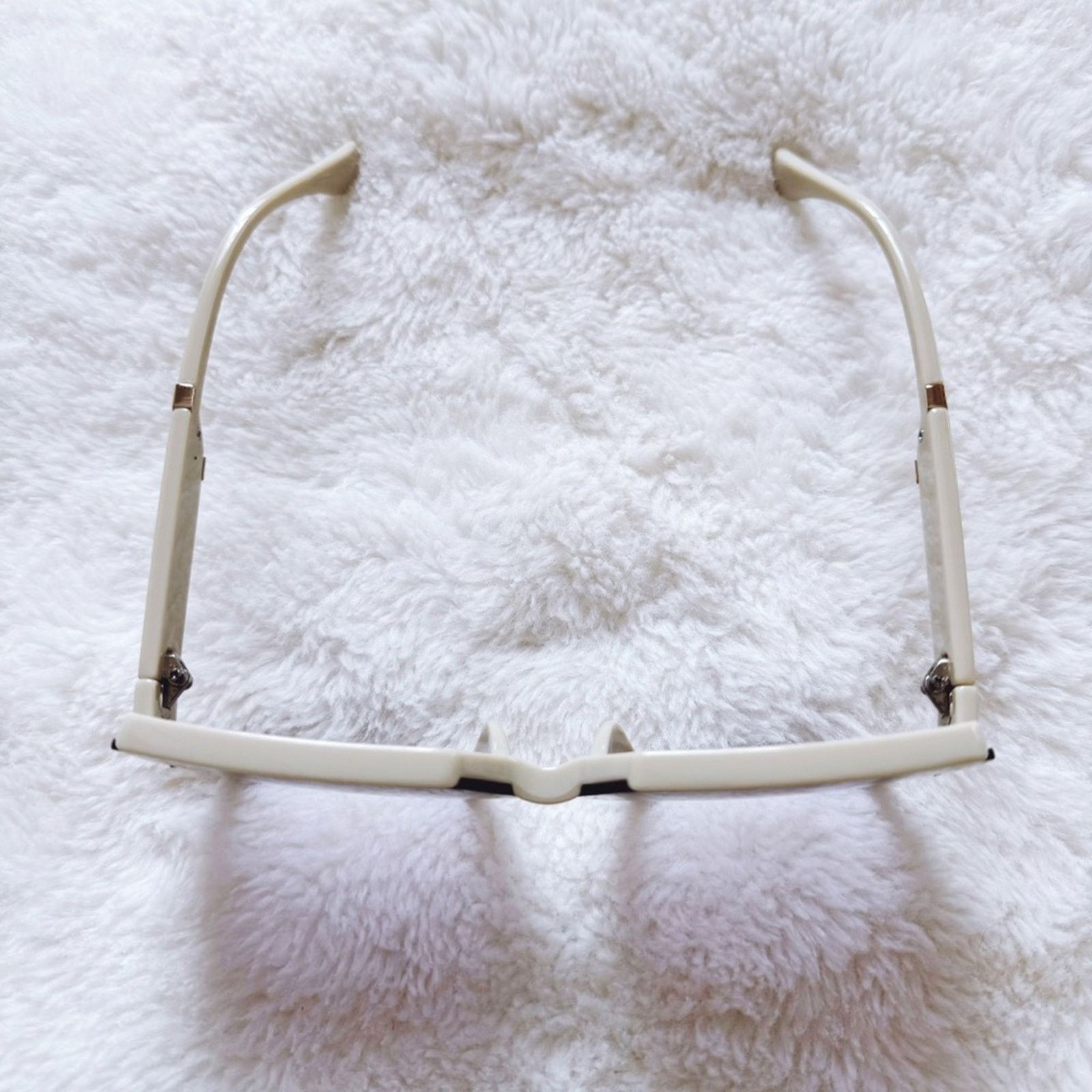Other Gloria Cream Square Oversized Sunglasses Size ONE SIZE - 5 Thumbnail