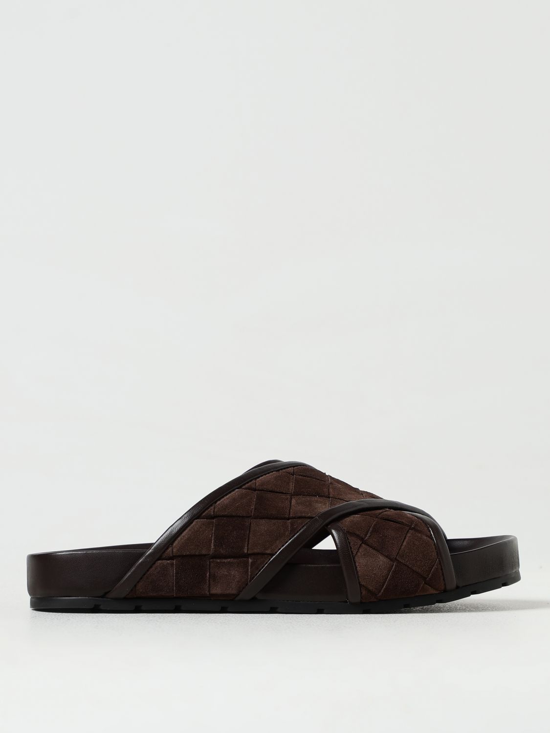 image of Bottega Veneta Sandals Men Brown (Size 6)