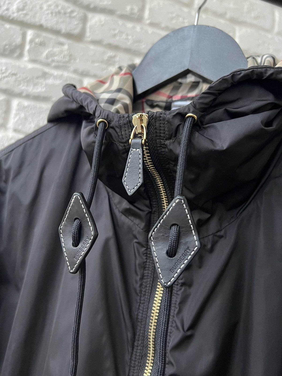 Burberry Burberry London Nylon Checked Zip Hooded Parka Jacket Size M / US 6-8 / IT 42-44 - 10 Thumbnail