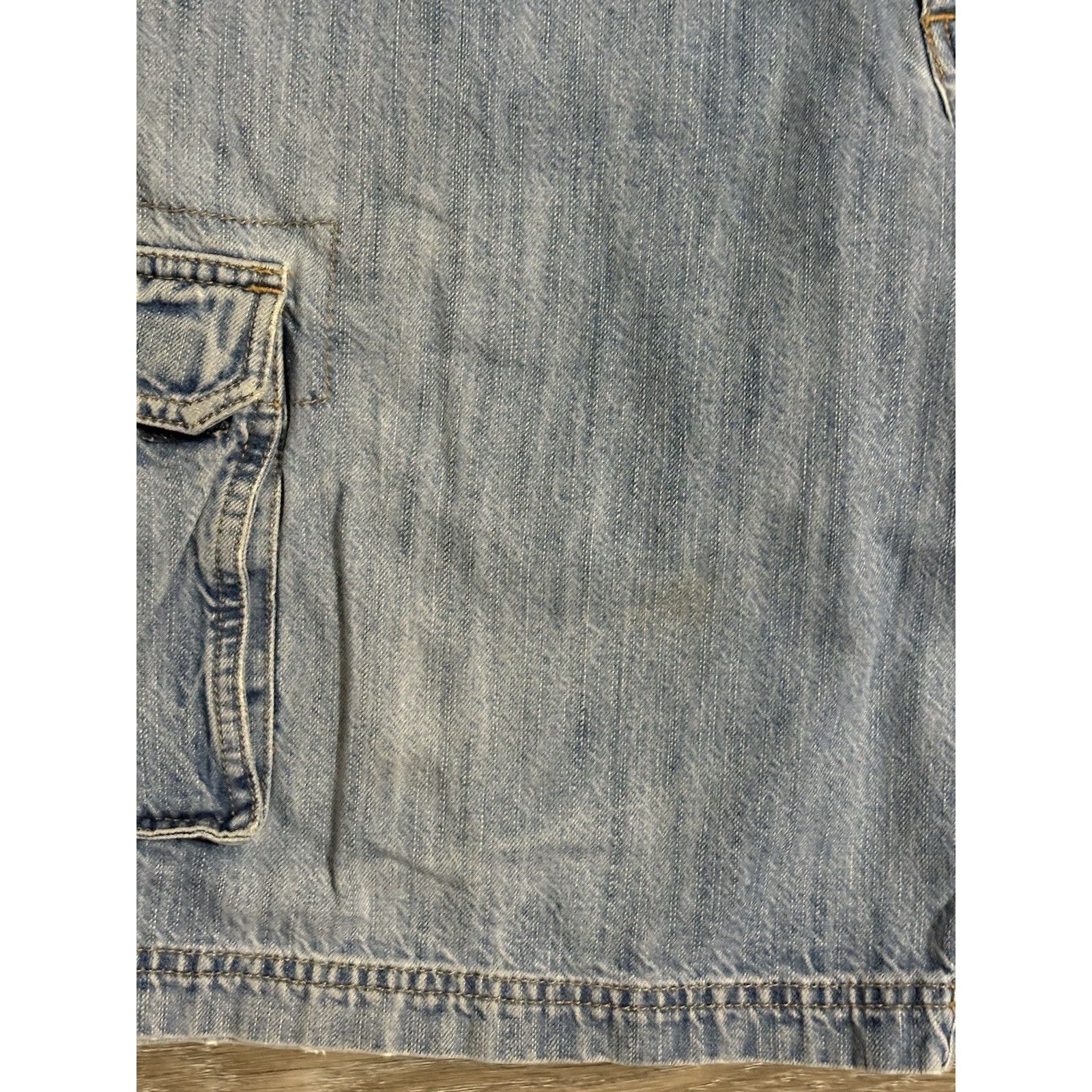 Wrangler Wrangler Cargo Jean Shorts Jorts Y2K Streetwear - Men’s 40 Size US 40 / EU 56 - 3 Thumbnail