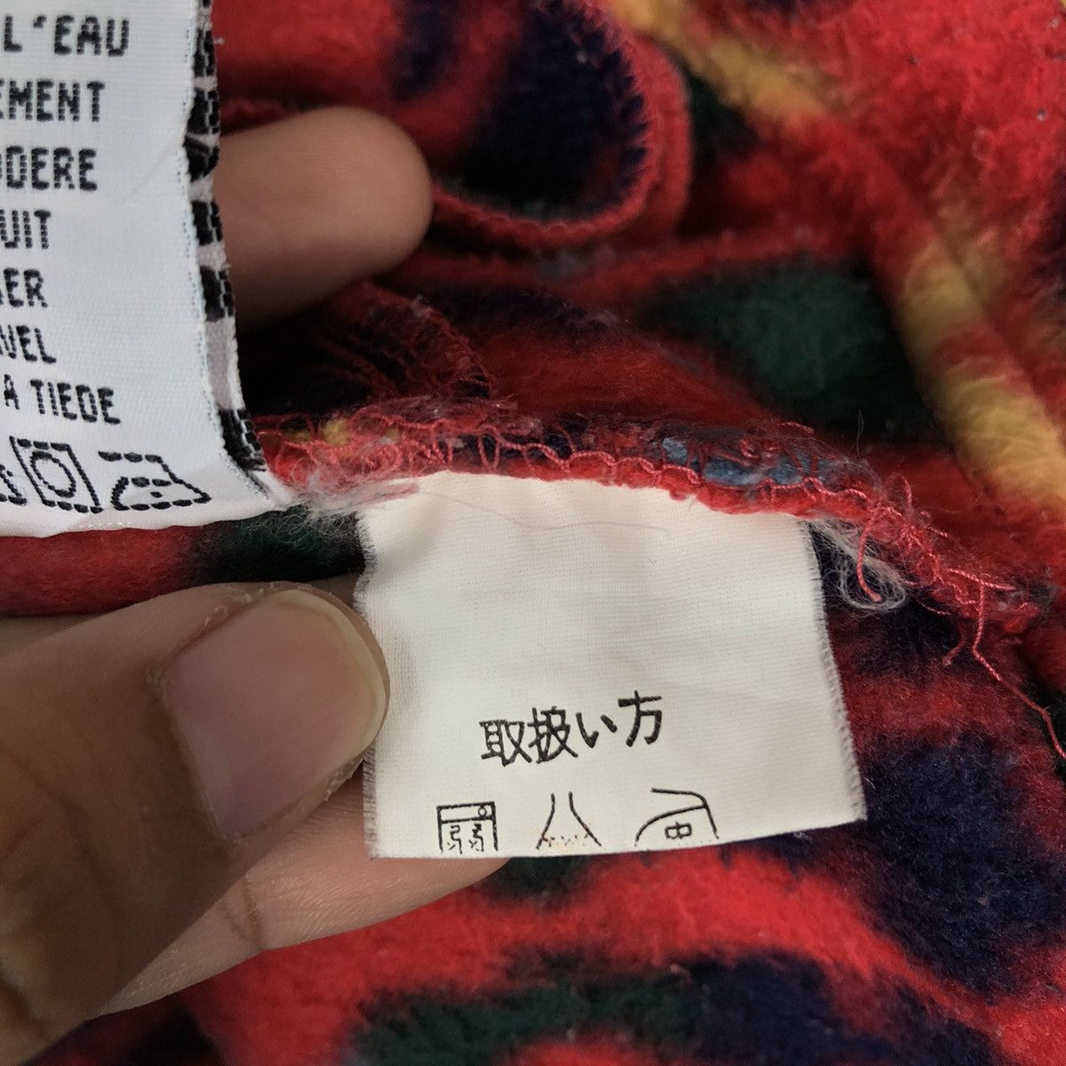 Vintage 🔥VINTAGE CREEKS USA FLEECE JACKET NATIVE NAVAJO ANORAK Size US M / EU 48-50 / 2 - 19 Thumbnail