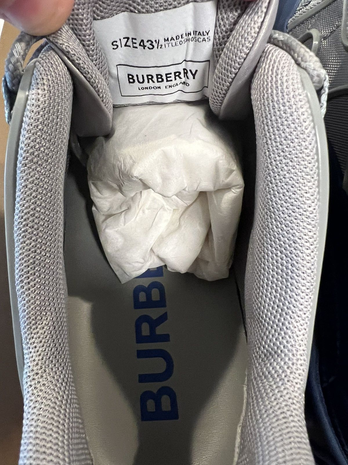 Burberry Arthur Sneakers Burberry Size US 10 / EU 43 - 9 Thumbnail