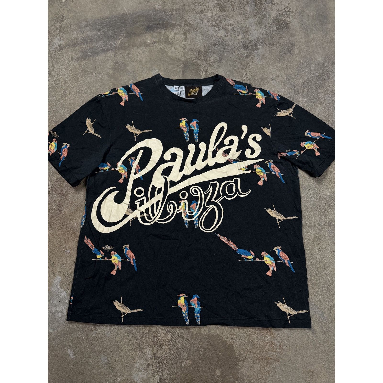 Loewe Loewe Tee Black Bird Used Medium Size US M / EU 48-50 / 2 - 1 Thumbnail