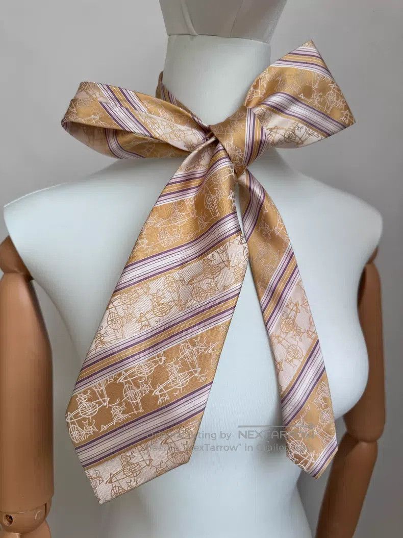 Vivienne Westwood Vivienne Westwood All-over printed logo tie Size ONE SIZE - 1 Thumbnail