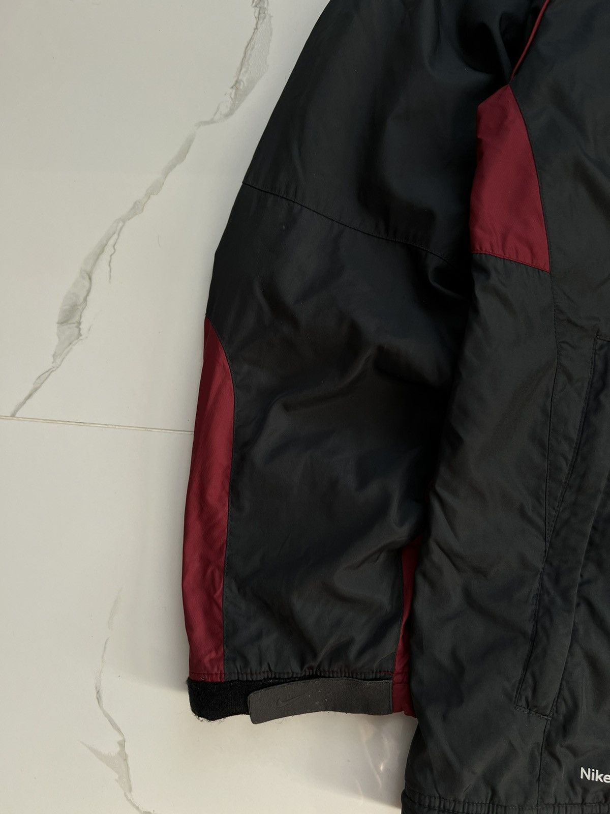 Nike × Vintage 90's NIKE FIT SWOOSH LOGO RARE PUFFER JACKET GORPCORE Y2K Size US L / EU 52-54 / 3 - 5 Thumbnail