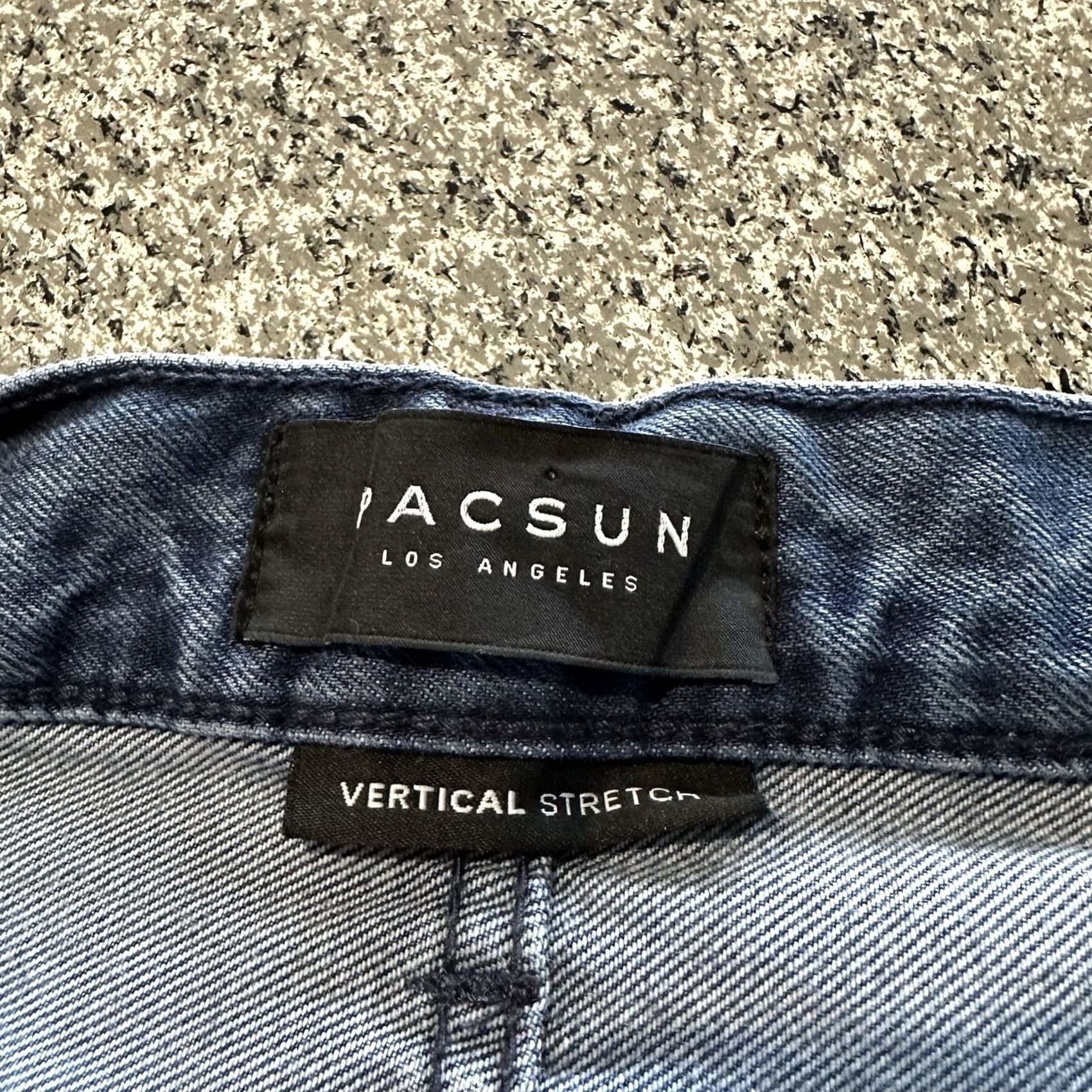 Pacsun Pacsun Stacked Skinny Jeans Side Stripe Stretch Men's 31 x 32 Distressed Denim Blue 98% Cotton 2% Spandex Slim Stretch Jeans Mens XS? Size US 31 - 6 Thumbnail