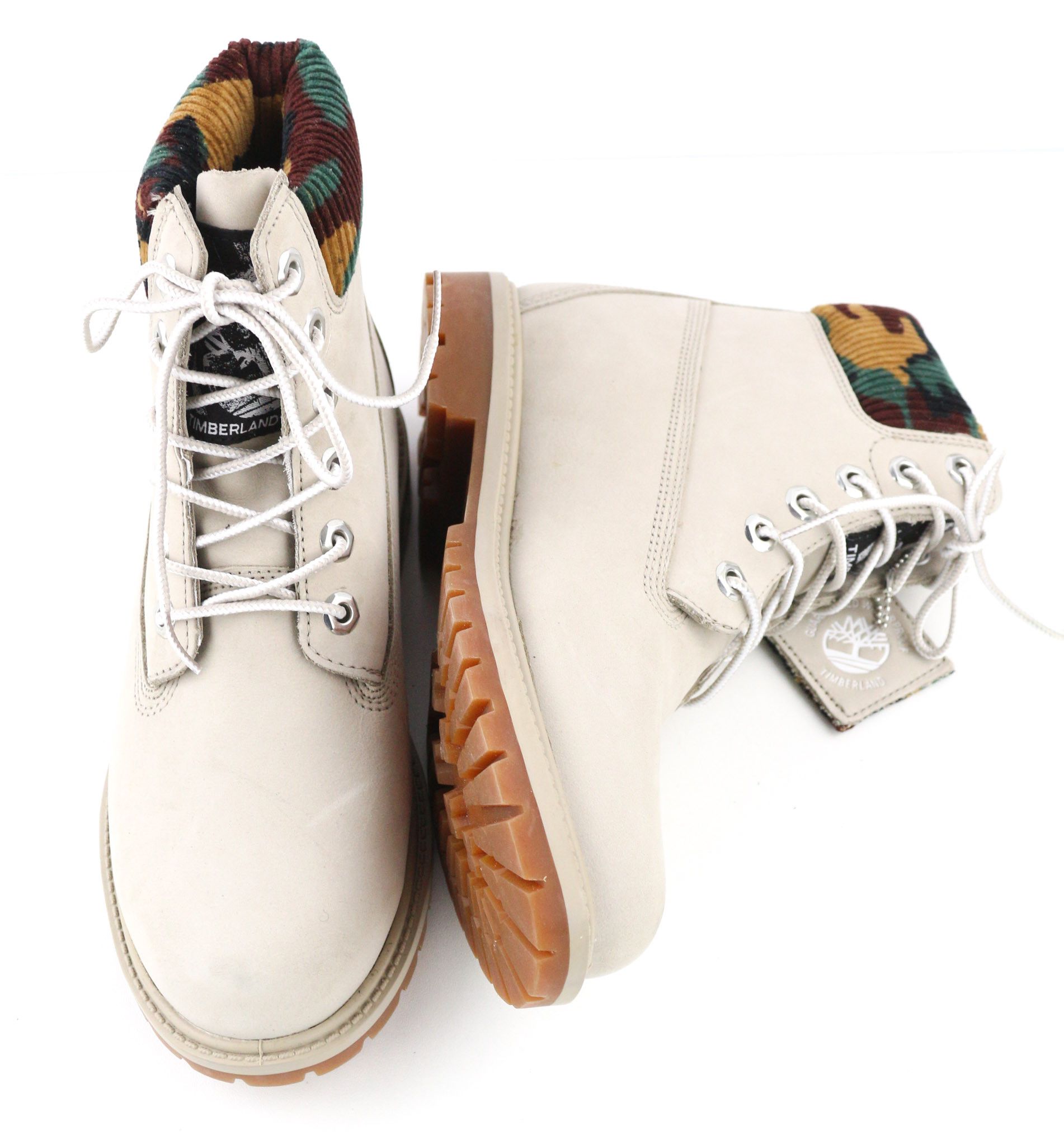 Timberland A2M83-A6250 EU37.5/38 Grey Leather High Top Shoes 80570 Size US 6.5 / IT 36.5 - 6 Thumbnail