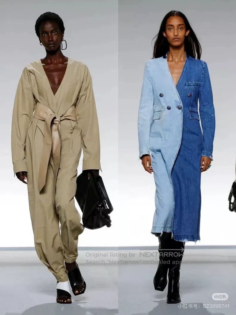 Givenchy Givenchy Runway model - khaki cotton jumpsuit 2020 spring/ Size XS / US 0-2 / IT 36-38 - 9 Thumbnail