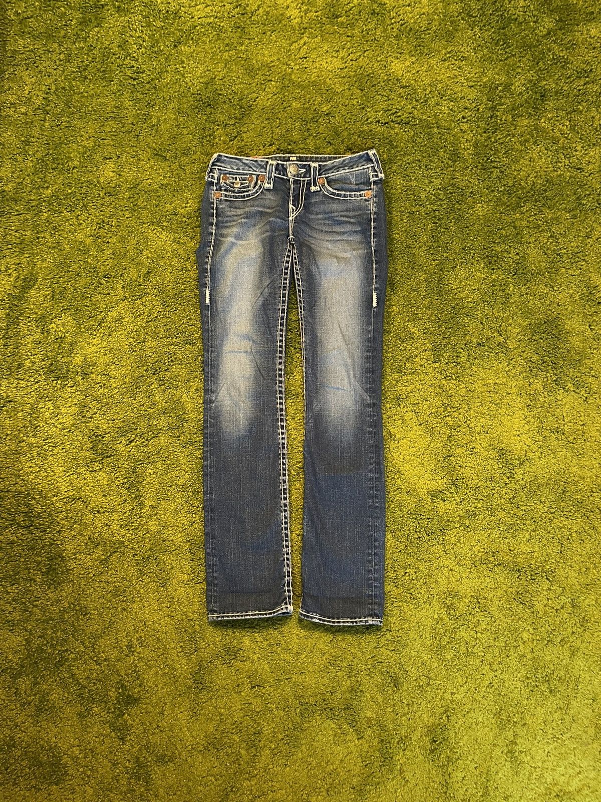 True Religion × Vintage 🇺🇸 True Religion 2000s vintage jeans denim Y2K made in USA Size 28" / US 6 / IT 42 - 2 Thumbnail