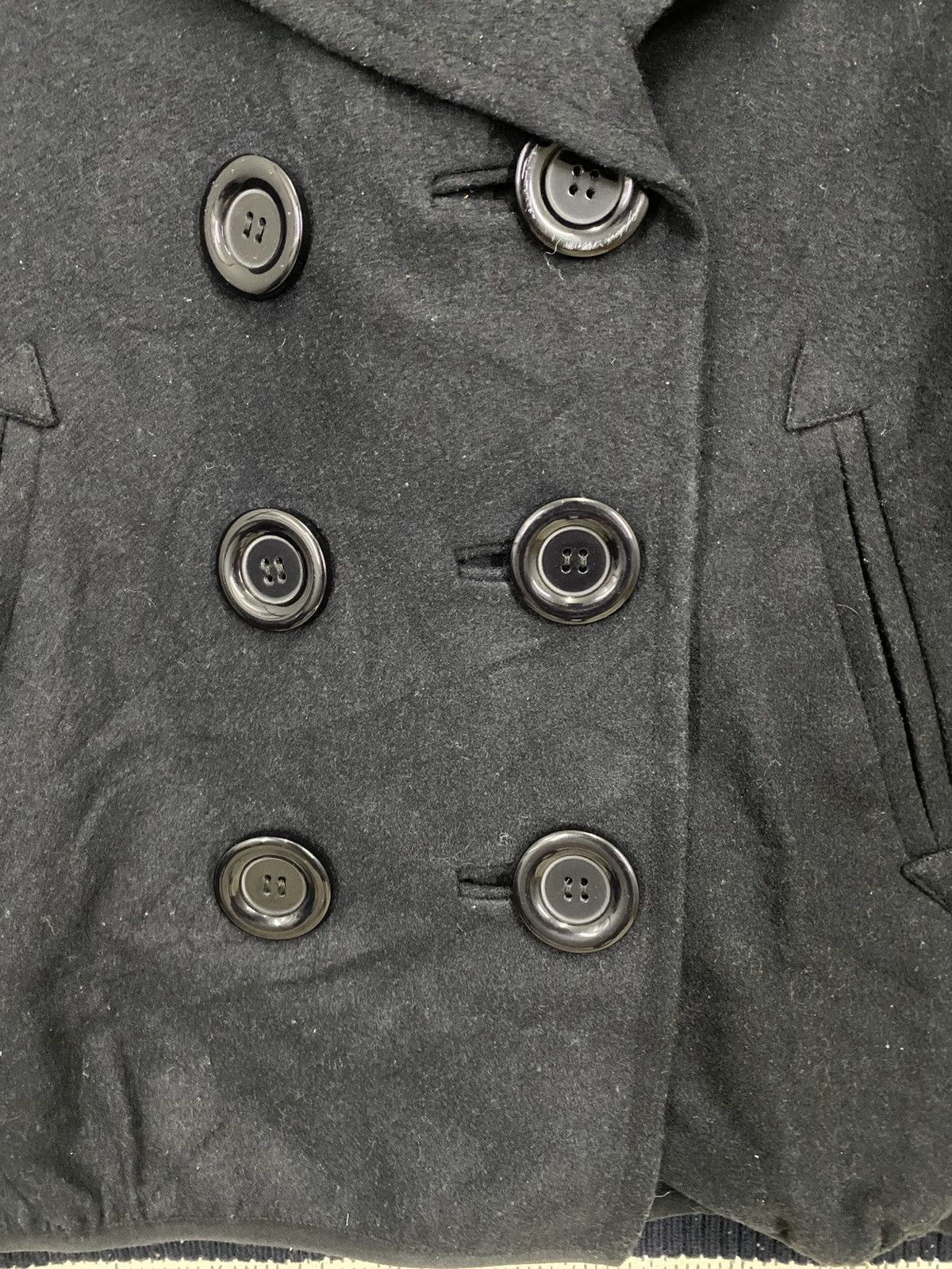 Issey Miyake × Japanese Brand × mercibeaucoup Vintage mercebuecoup issey miyake wool jacket peacoat Size US M / EU 48-50 / 2 - 9 Thumbnail