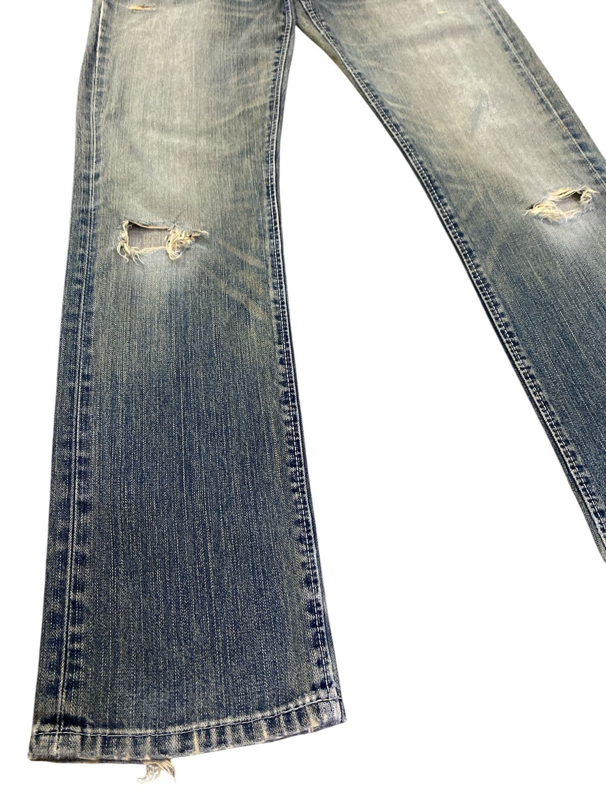 Vintage × Wrangler Vintage Wrangler Faded Distressed Jeans Size US 30 / EU 46 - 7 Thumbnail