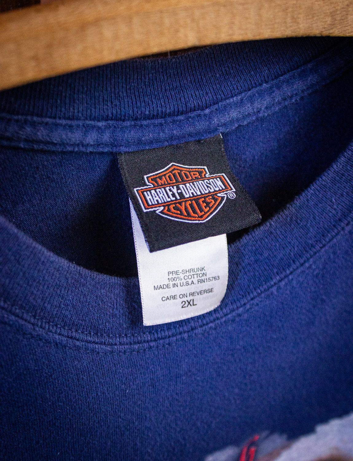 Harley Davidson × Vintage Vintage Harley Davidson Sturgis Black Hills T Shirt 2004 Size US XXL / EU 58 / 5 - 3 Thumbnail
