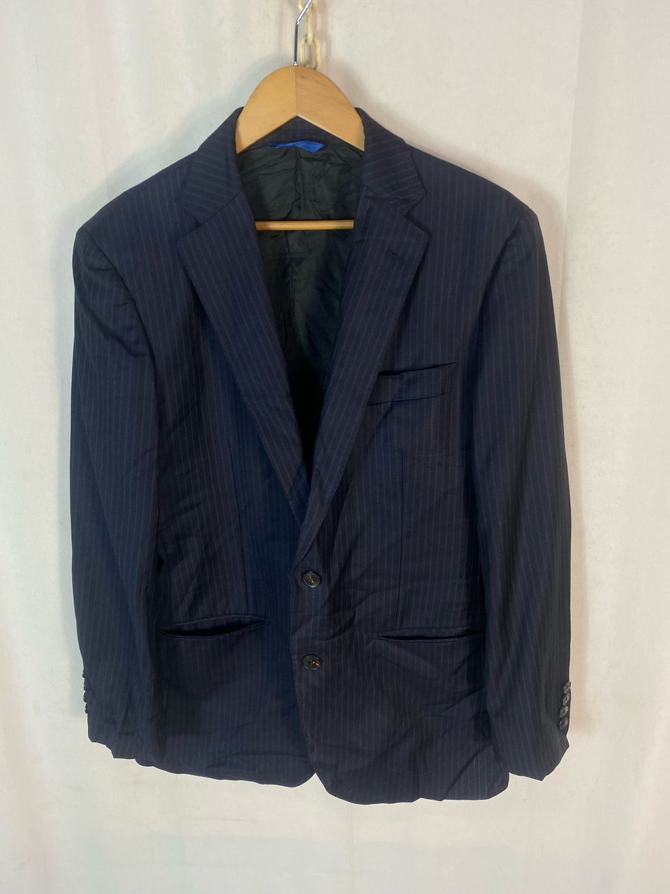 Designer × Ermenegildo Zegna Ermenegildo zegna stripe blazer jacket Size US M / EU 48-50 / 2 - 1 Thumbnail