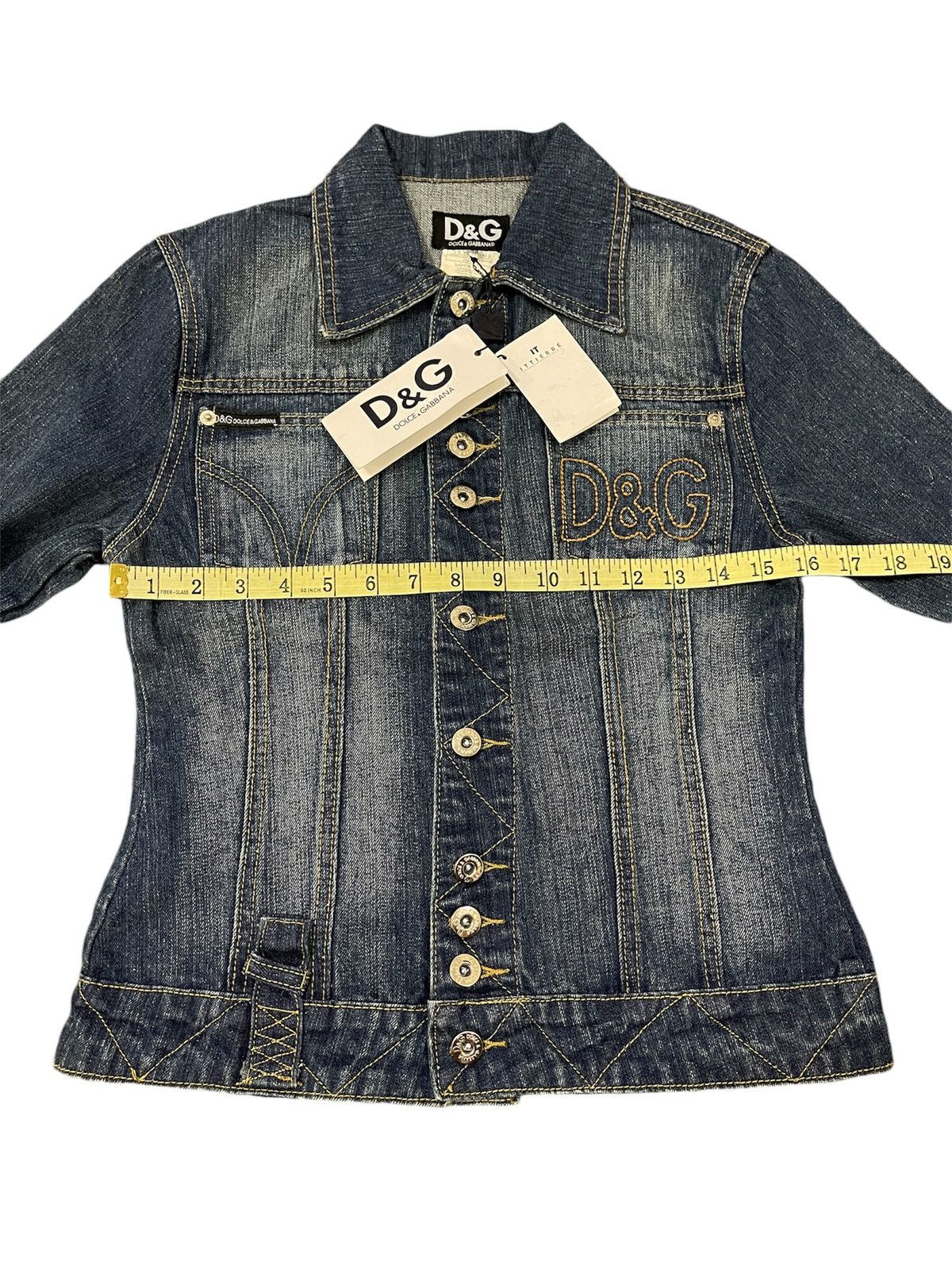 Dolce & Gabbana Deadstock Dolce & Gabbana Ten Button Denim Made in Italy Size M / US 6-8 / IT 42-44 - 9 Thumbnail