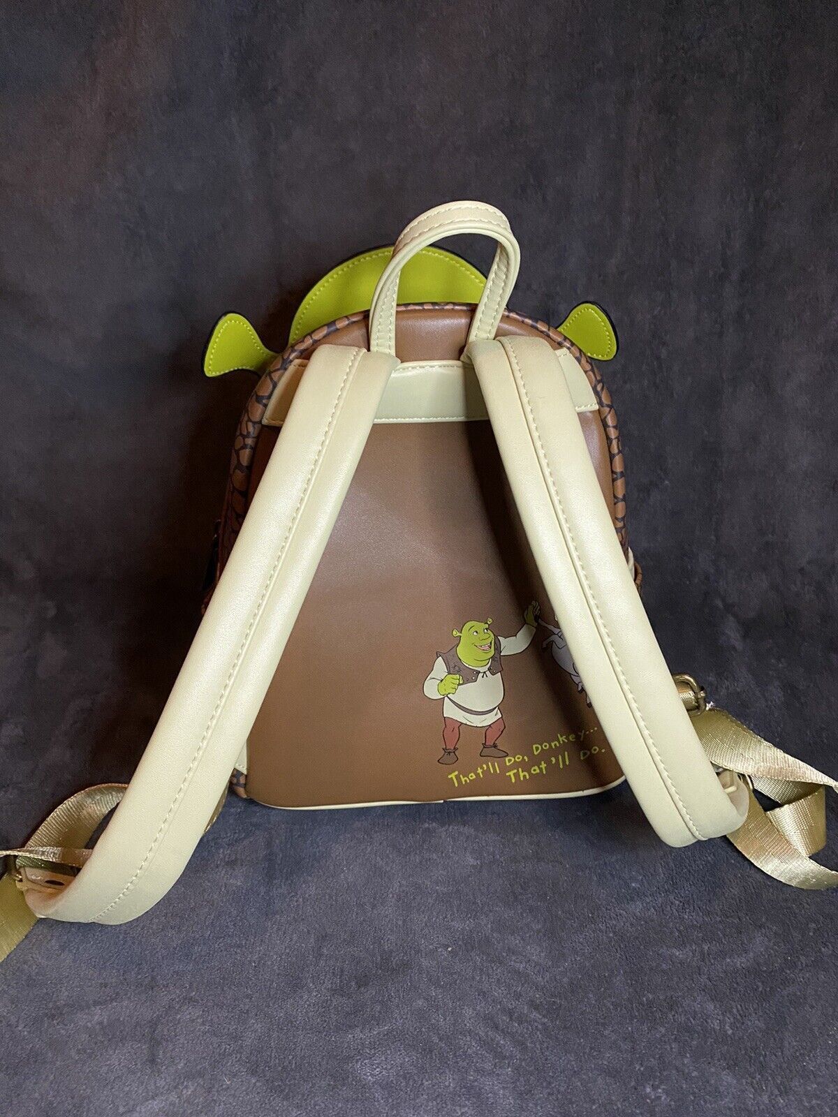 Other Loungefly Dreamworks Shrek and Donkey Cosplay Mini Backpack Size ONE SIZE - 3 Thumbnail