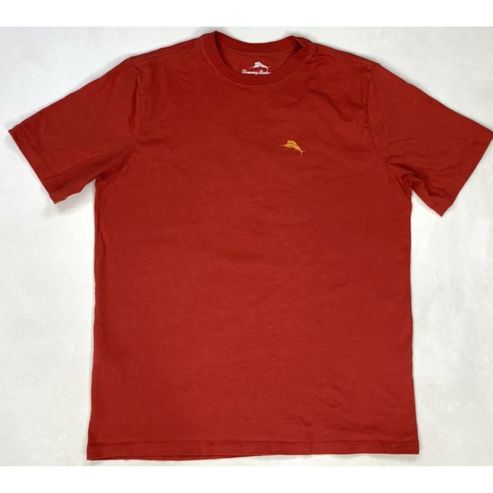 Tommy Bahama Tommy Bahama Graphic T-shirt Men Small Orange Short Sleeve Crew Neck No Flame No Gain Logo Beach All Seasons Vintage? Size US S / EU 44-46 / 1 - 3 Thumbnail