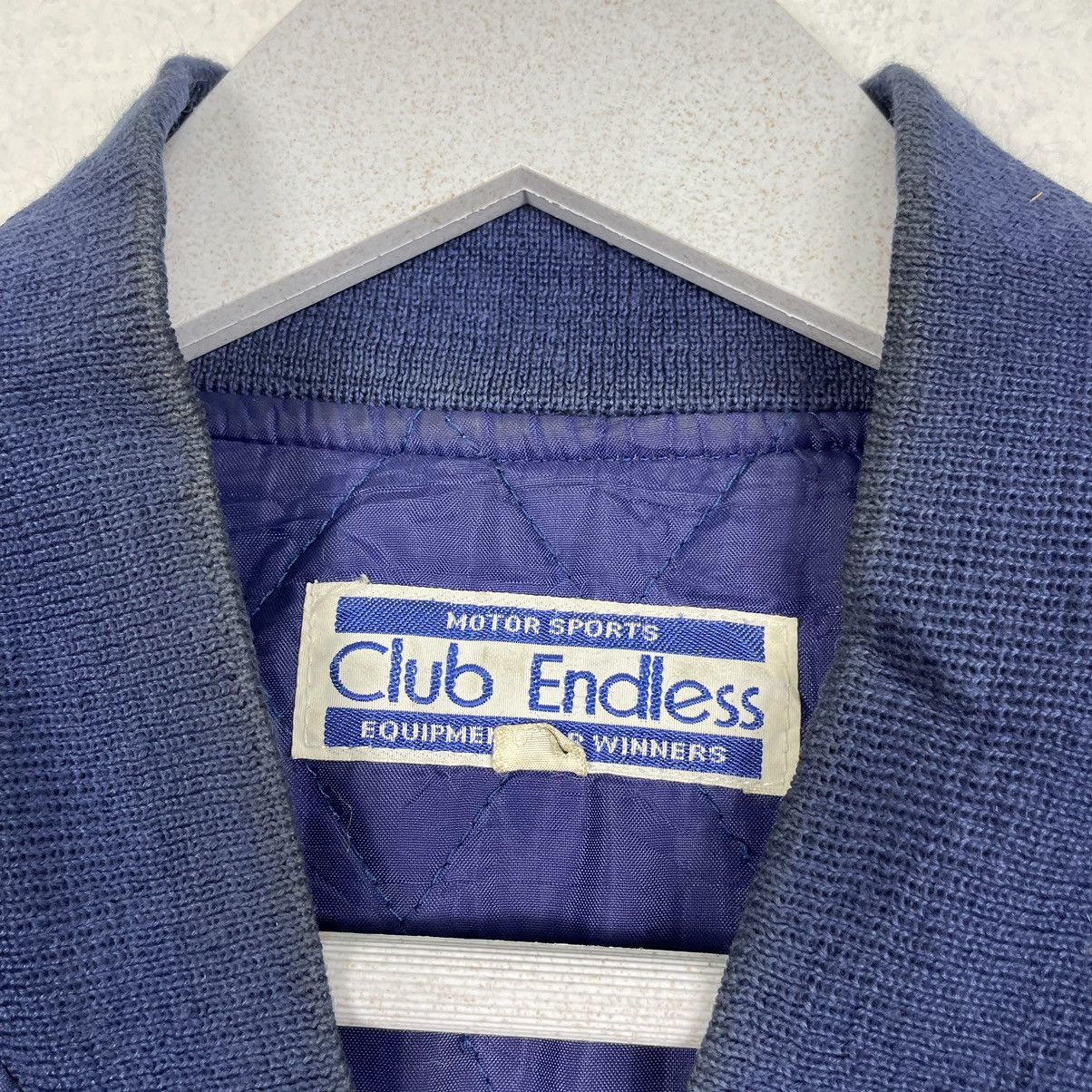 Japanese Brand × Vintage 💥80s JAPAN ENDLESS RACING BOMBER JACKET Size US L / EU 52-54 / 3 - 11 Thumbnail