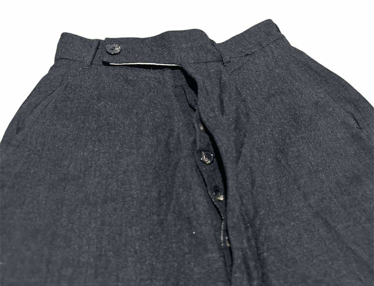 Rick Owens 🔥Rick Owens Drop Crotch Wool Trousers Pants Size US 28 / EU 44 - 6 Thumbnail