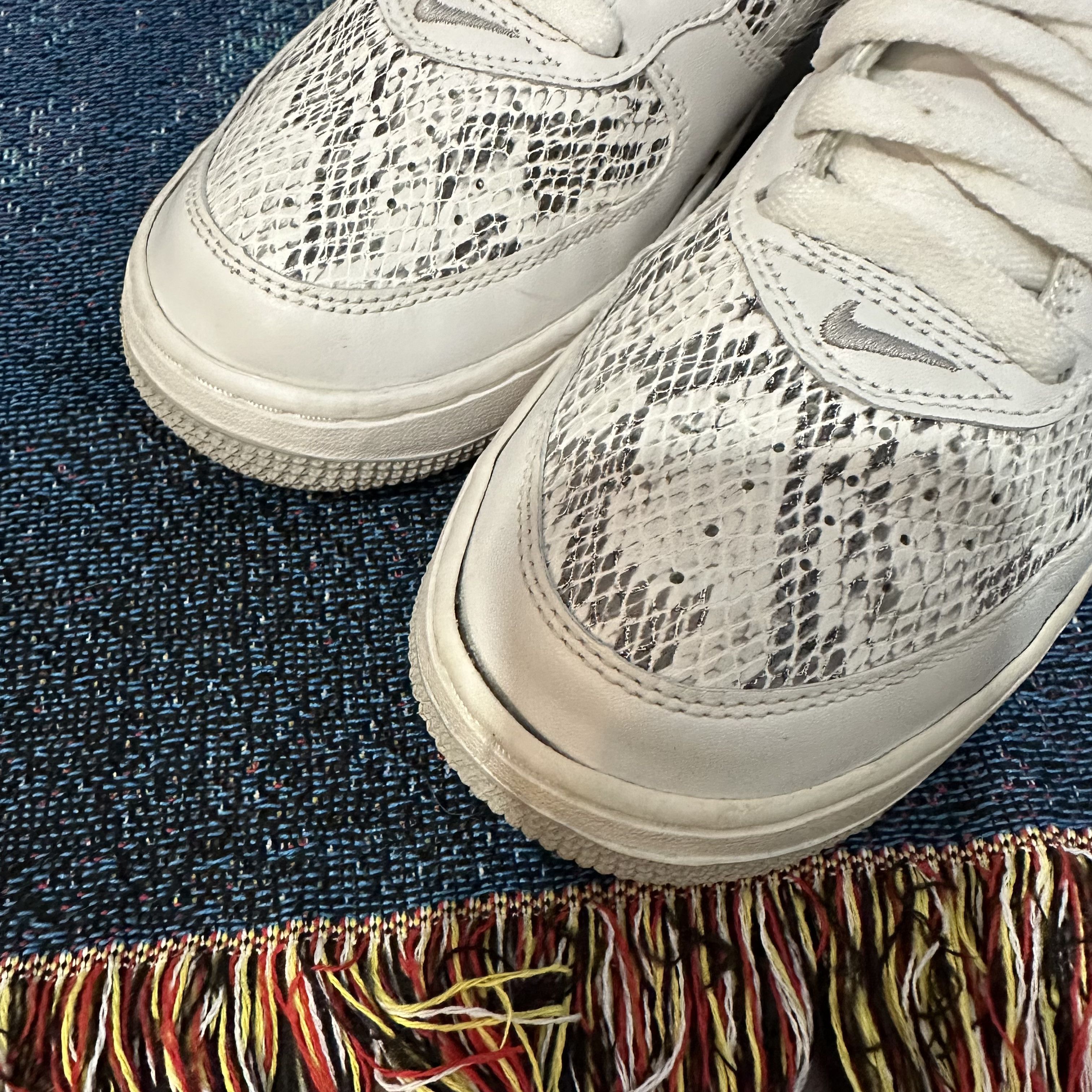 2006 Nike Air Force 1 Mid Premium Cocoa Snake skin