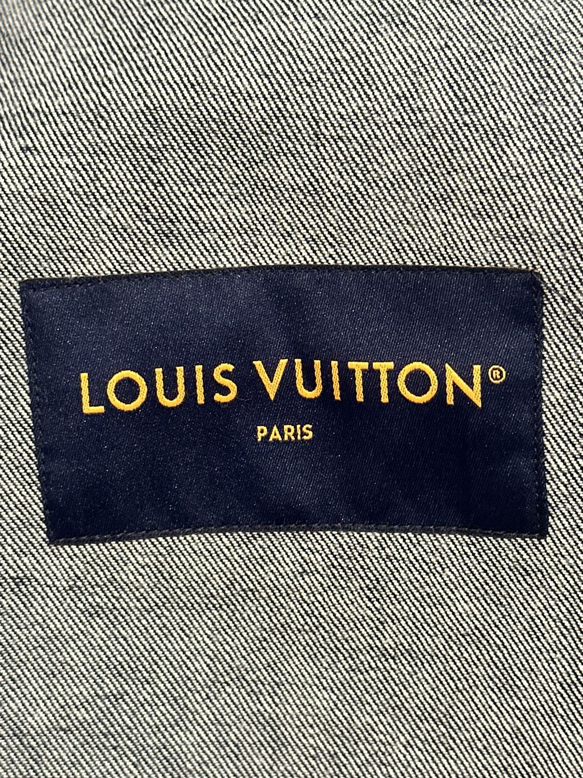 Louis Vuitton Louis Vuitton Monogram Printed Denim Jacket (Indigo) Size US L / EU 52-54 / 3 - 8 Thumbnail