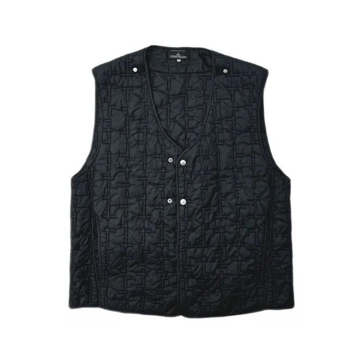 Stone Island Stone Island Black Quilted Vest for Men -2506 Size US L / EU 52-54 / 3 - 2 Thumbnail