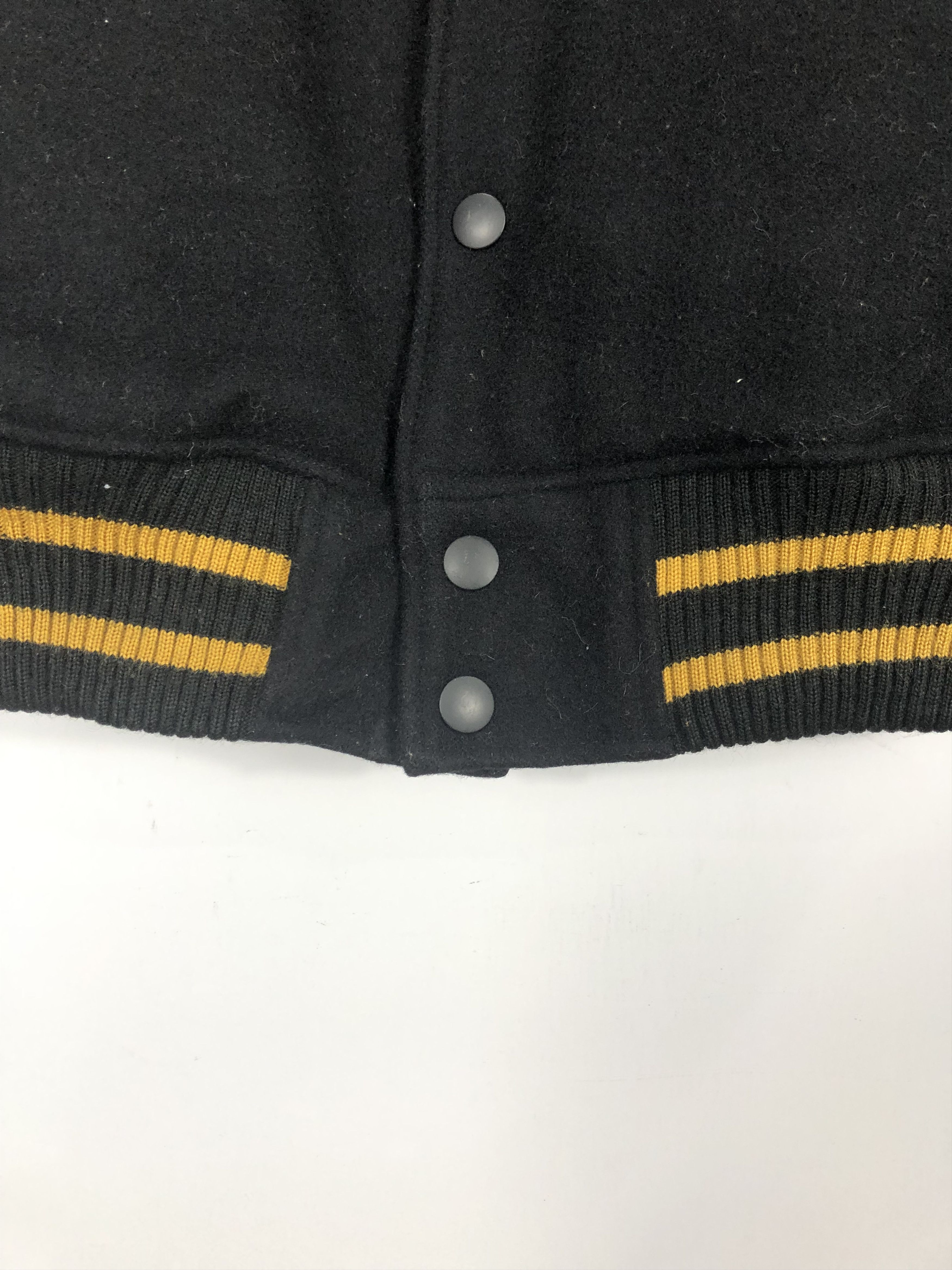 Vintage Vintage 90s Varsity Jacket Leather Sleeve V0158 Size US L / EU 52-54 / 3 - 7 Thumbnail