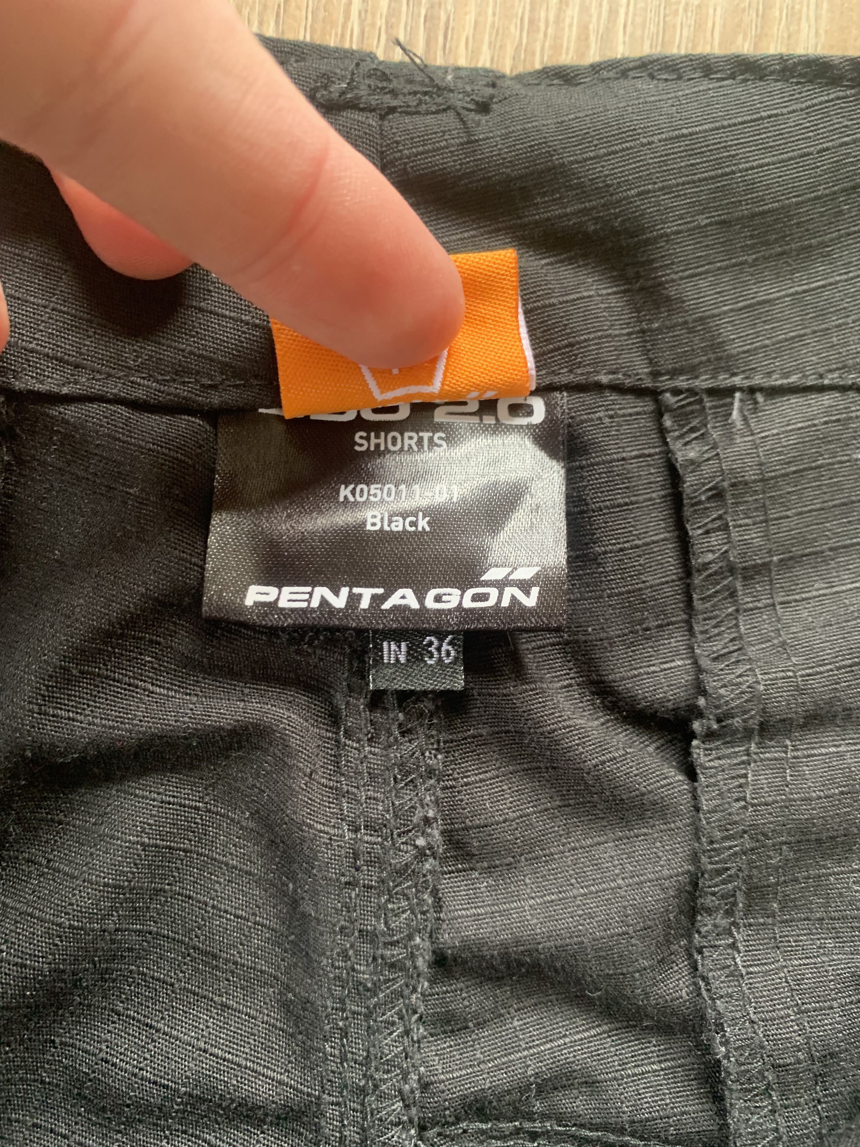 Other Pentagon Tactical Black Shorts Size US 33 - 7 Thumbnail