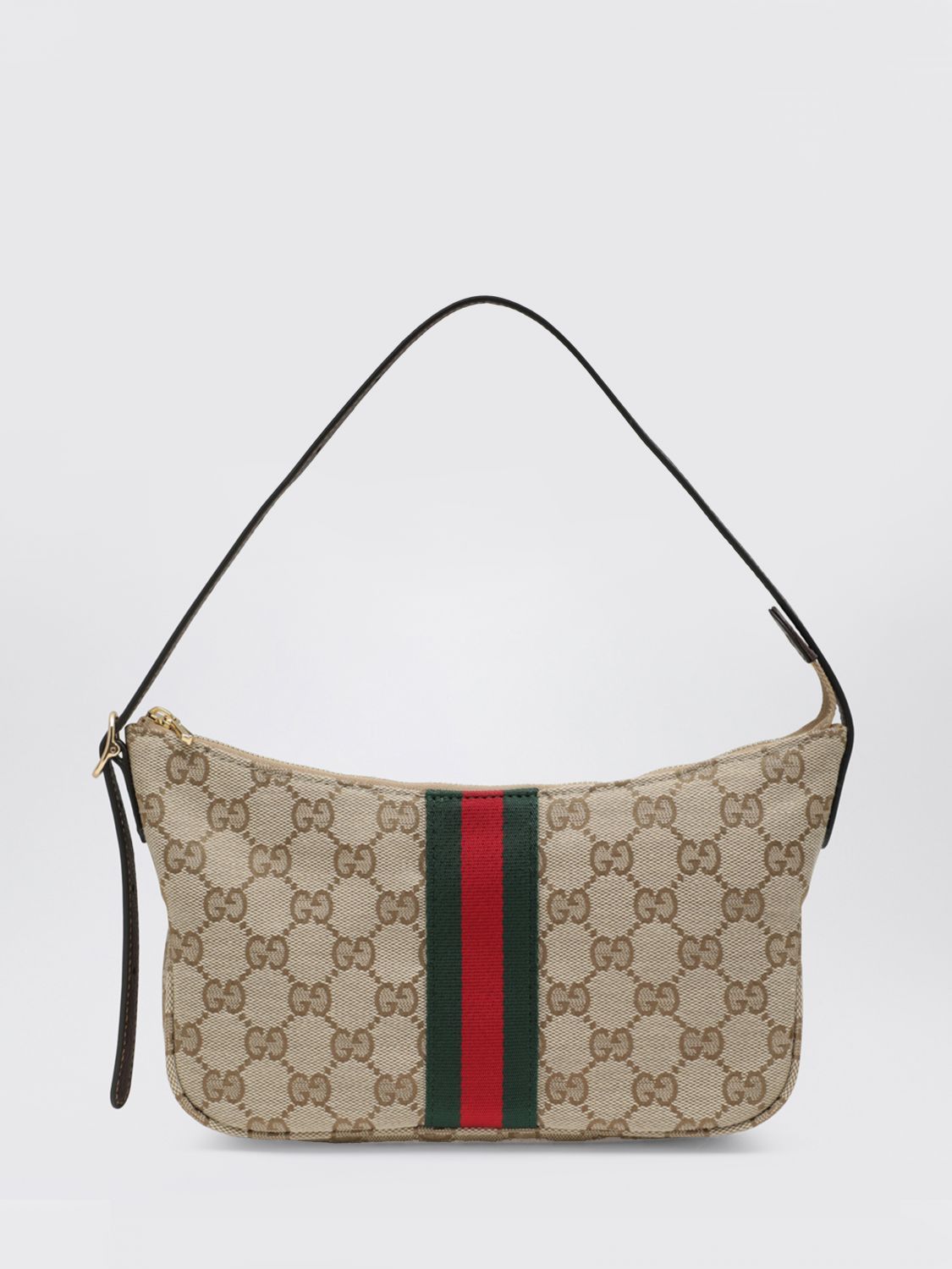 Gucci Gucci Shoulder Bag Men Beige Size ONE SIZE - 1 Thumbnail