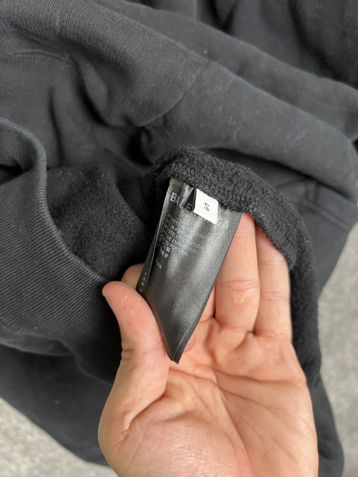 Balenciaga Balenciaga Double B Men’s Black Hoodie Size Small Size US S / EU 44-46 / 1 - 5 Thumbnail