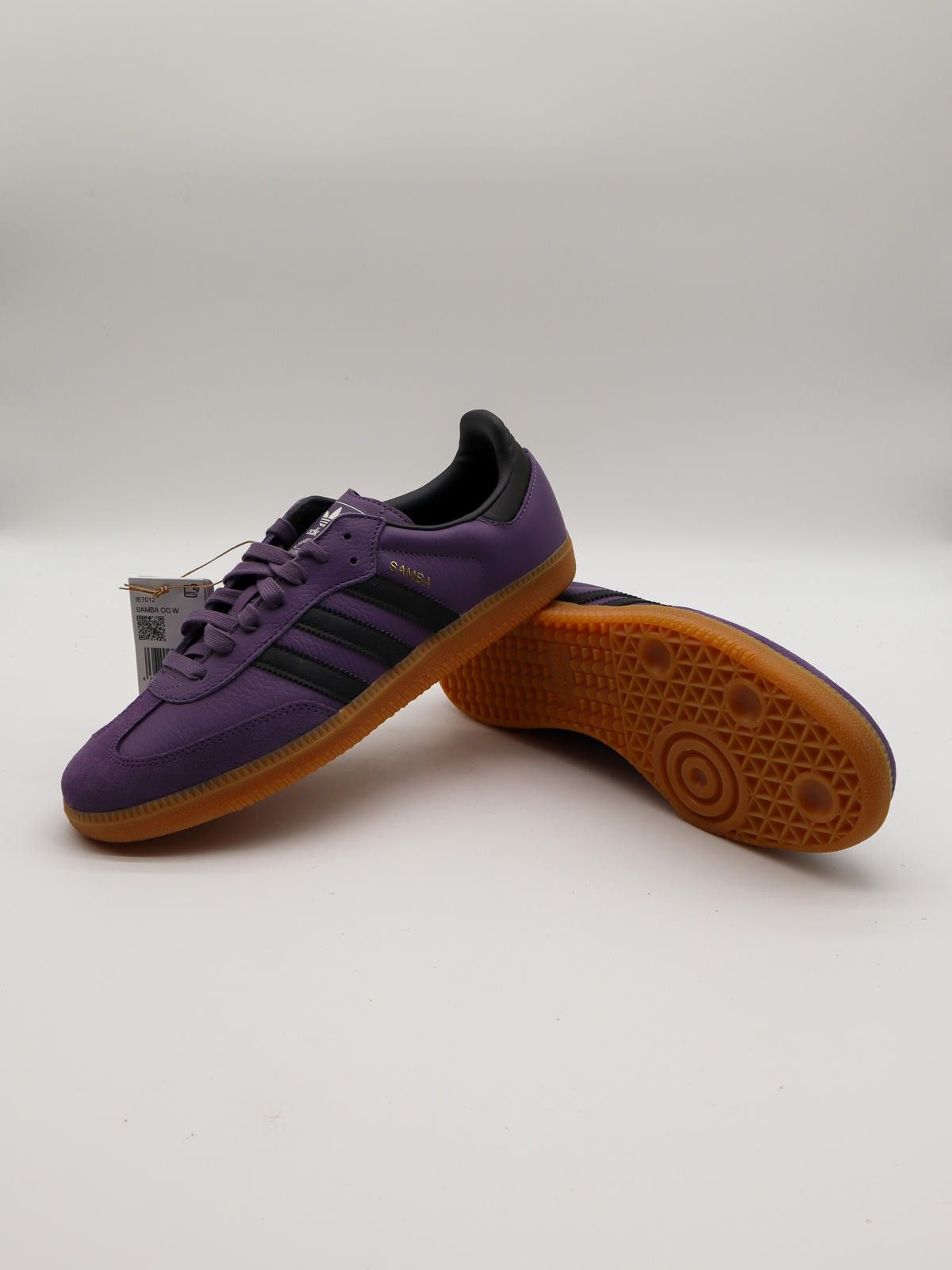 Adidas adidas Samba OG - IE7012 - Shadow Violet / Carbon / White Size US 10 / EU 43 - 6 Thumbnail