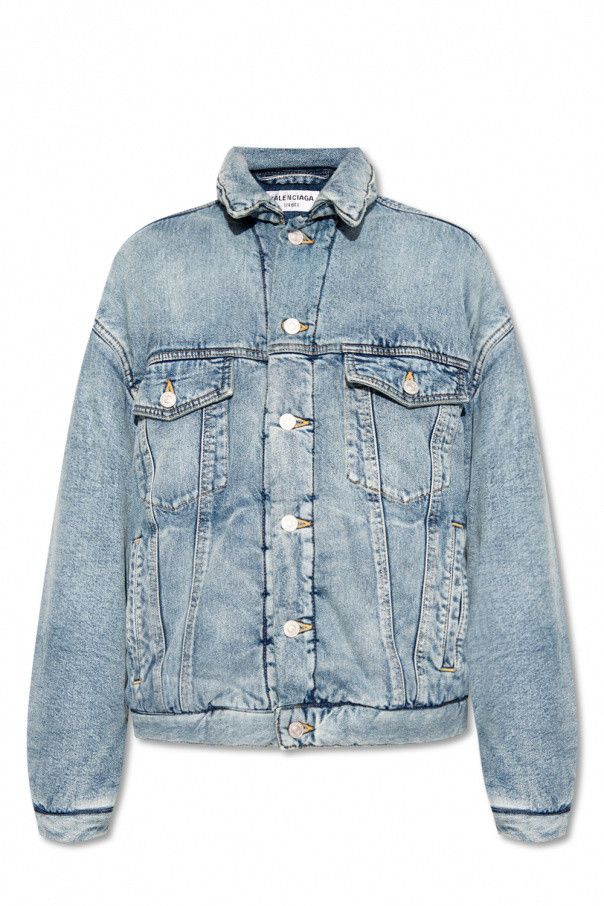 Balenciaga o1in1g0924 Padded Jacket in Pale Blue Size XL / US 12-14 / IT 48-50 - 1 Thumbnail