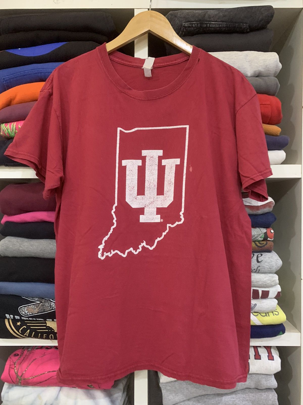 Vintage Vintage Indiana University T-Shirt Size US XL / EU 56 / 4 - 2 Thumbnail
