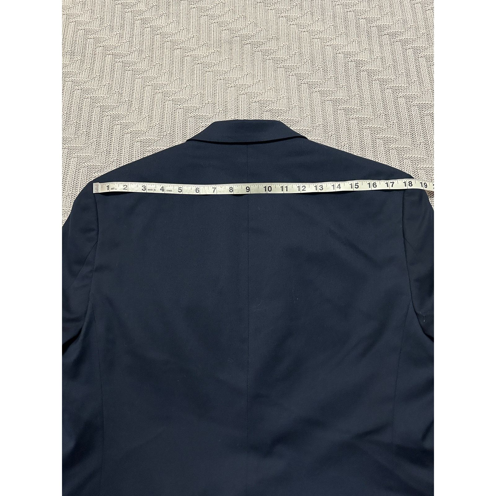Chaps Chaps navy two button blazer size 40S Size 40S - 9 Thumbnail