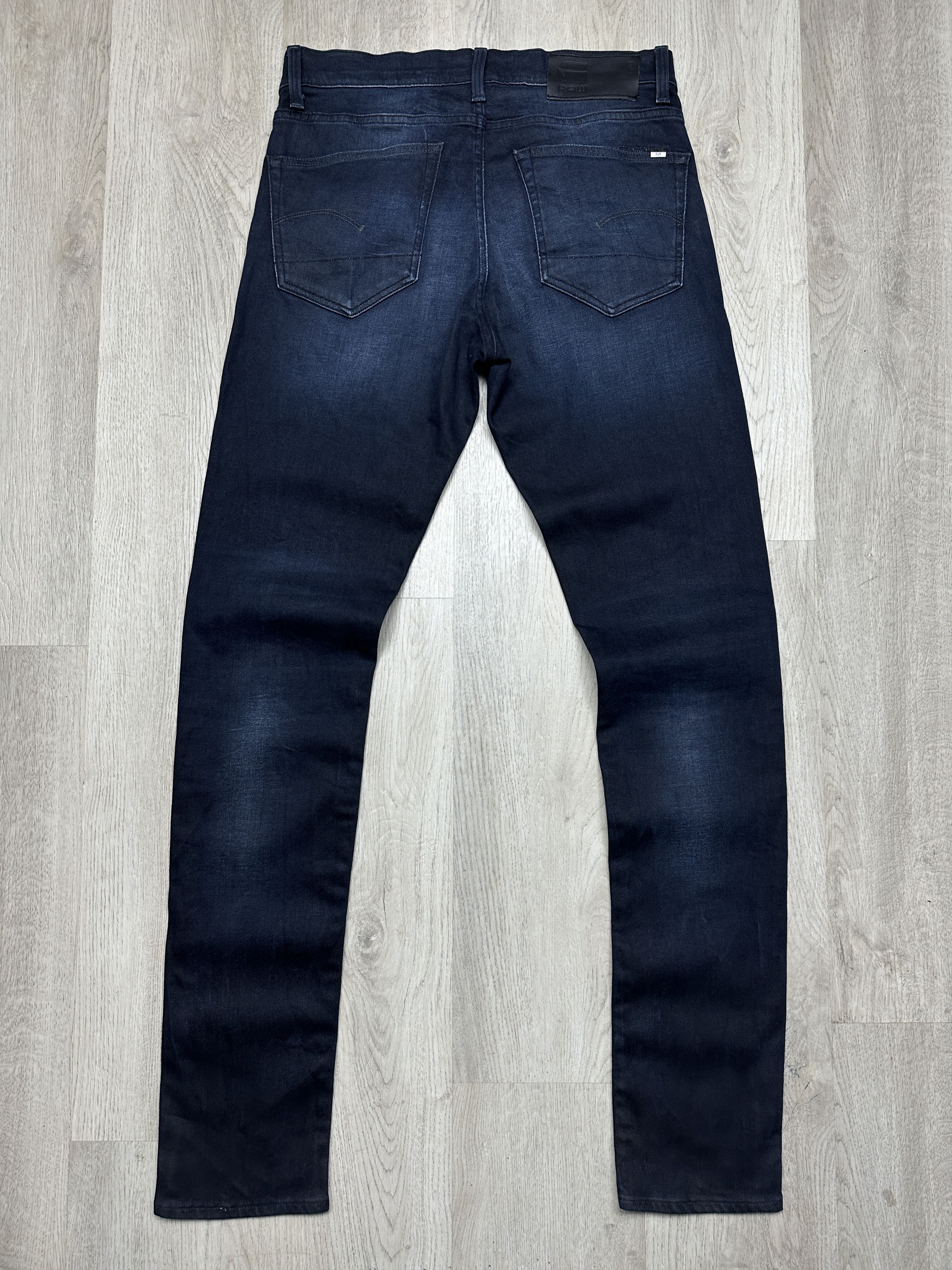 G-Star G Star Raw 3301 Slim Mens Denim Pants Jeans Size US 32 / EU 48 - 6 Thumbnail