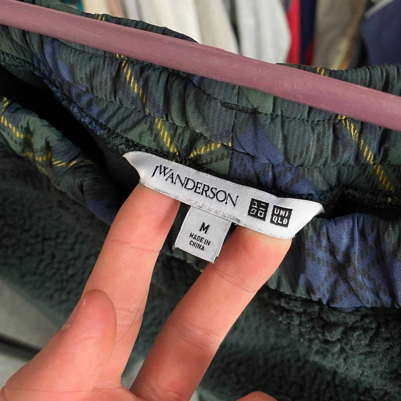 Designer × JW Anderson × Uniqlo Men’s Uniqlo c J.W.Anderson fleece rare designer pants Size US 32 / EU 48 - 5 Thumbnail