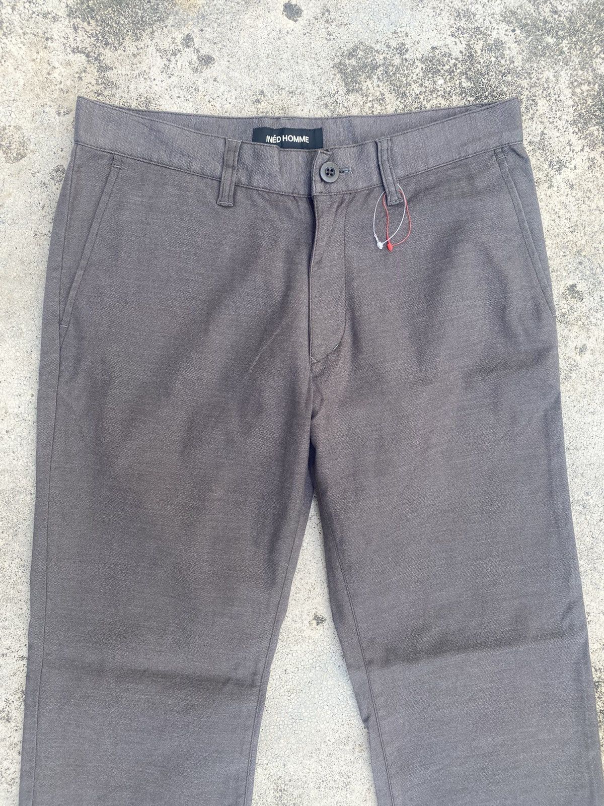 Designer × Japanese Brand × Yohji Yamamoto Ined Yohji Yamamoto Straight Cut Casual Pants Size US 30 / EU 46 - 2 Thumbnail