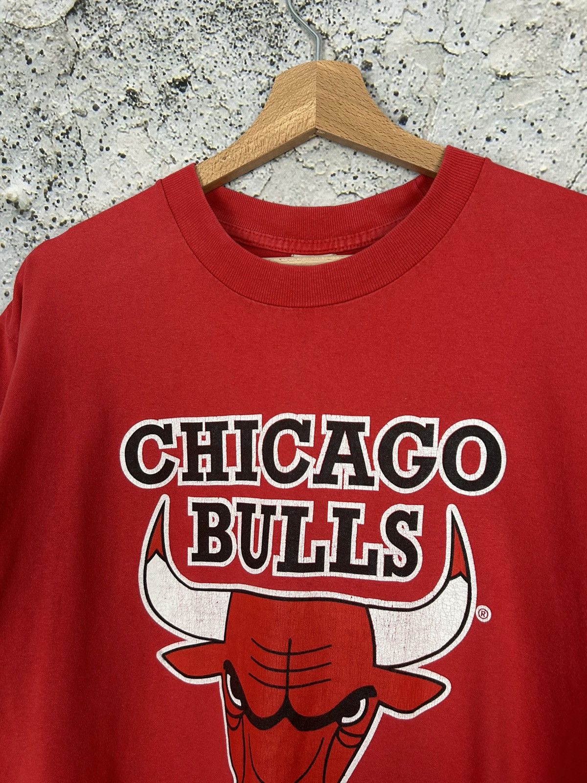 Champion Vintage Champion Chicago Bulls 90s Single Stitch Tee Archive Size US XL / EU 56 / 4 - 3 Thumbnail