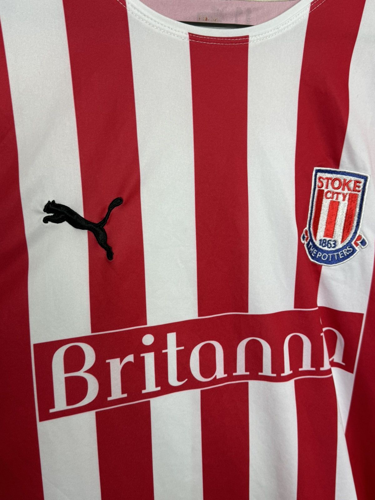 Puma Stoke City 05/06 Home Football Jersey Size US XL / EU 56 / 4 - 3 Thumbnail