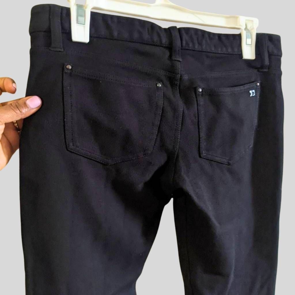 Joe's Joe's Jeans Women's Size 29 Black Stretch Cropped Skinny Pan Size 29" - 5 Thumbnail