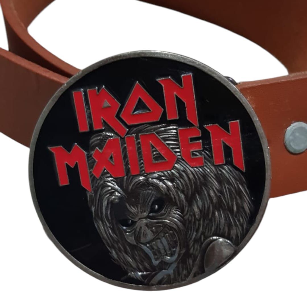 Iron Maiden Vintage Iron Maiden Buckle Belt 2013 Size ONE SIZE - 3 Thumbnail