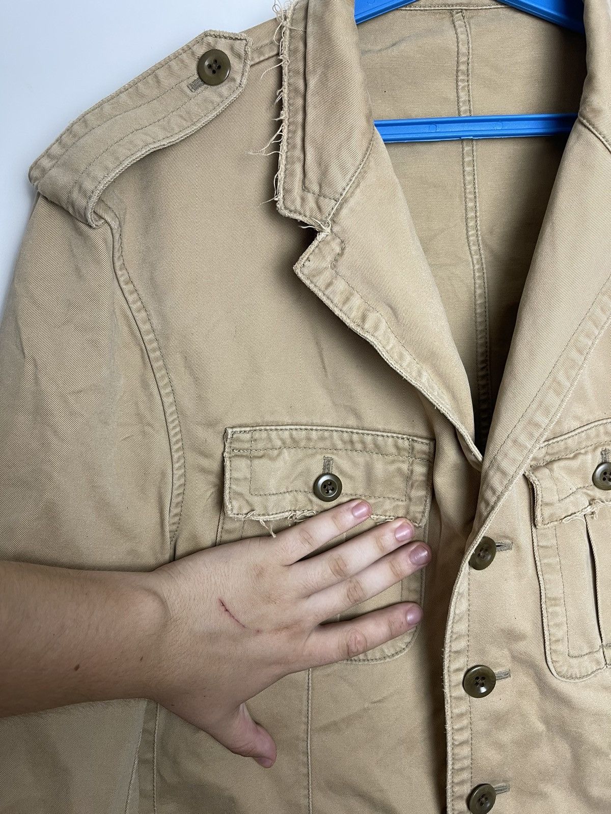 Other Vintage Military 90s Polo Ralph Lauren Coat style True Fade Size US XL / EU 56 / 4 - 2 Thumbnail