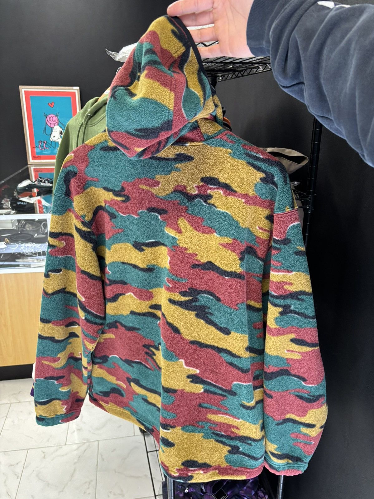 Supreme Supreme Camo Facemask hoodie FW23 Size US L / EU 52-54 / 3 - 2 Thumbnail